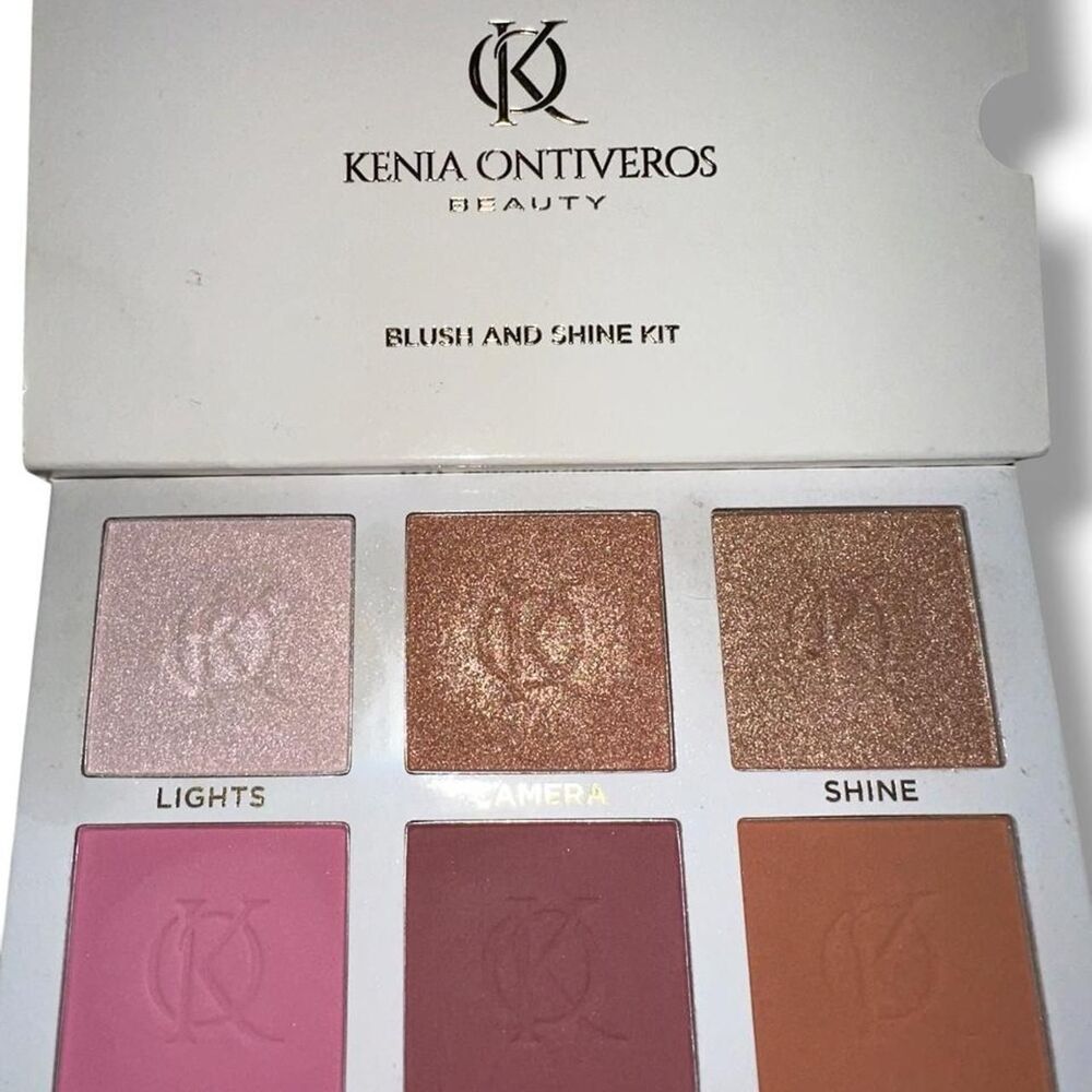 The Kenia Ontiveros Beauty Blush and Shine Kit NEW #bohochic #travel #luxebeauty